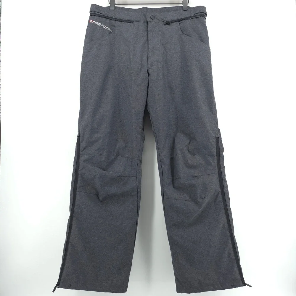 Firstgear Mens Pants TPG Escape 36 Gray Motorcycle Touring Biker Technical